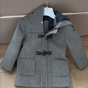 Mayoral Gray Hooded Coat
